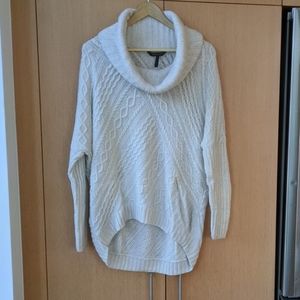 BCBG Hi-Low Turtleneck Sweater